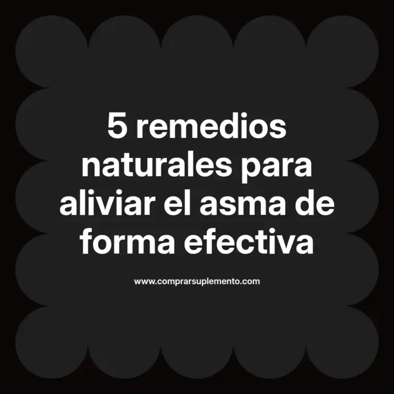 imagen destacada del post con un texto en el centro que dice 5 remedios naturales para aliviar el asma de forma efectiva y abajo del texto aparece el nombre del autor Omar Obando
