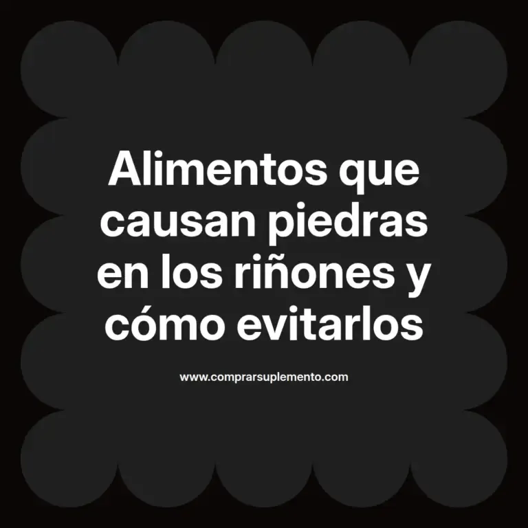 imagen destacada del post con un texto en el centro que dice Alimentos que causan piedras en los riñones y cómo evitarlos y abajo del texto aparece el nombre del autor Omar Obando