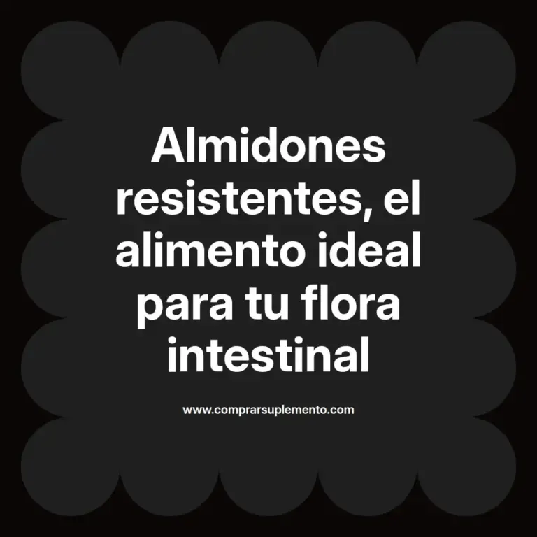 imagen destacada del post con un texto en el centro que dice Almidones resistentes, el alimento ideal para tu flora intestinal y abajo del texto aparece el nombre del autor Omar Obando