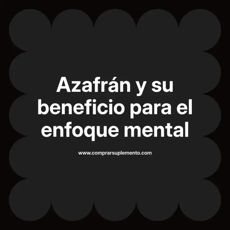 imagen destacada del post con un texto en el centro que dice Azafrán y su beneficio para el enfoque mental y abajo del texto aparece el nombre del autor Omar Obando