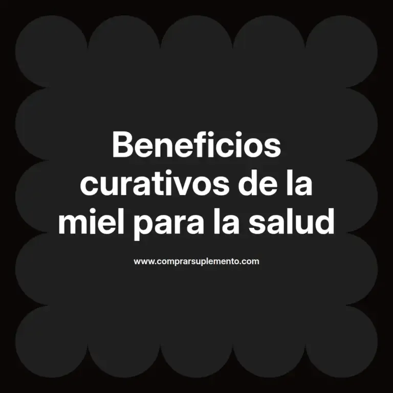imagen destacada del post con un texto en el centro que dice Beneficios curativos de la miel para la salud y abajo del texto aparece el nombre del autor Omar Obando