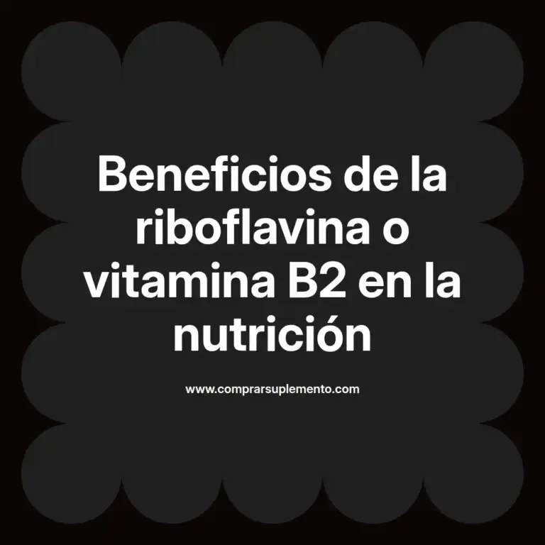 imagen destacada del post con un texto en el centro que dice Beneficios de la riboflavina o vitamina B2 en la nutrición y abajo del texto aparece el nombre del autor Omar Obando