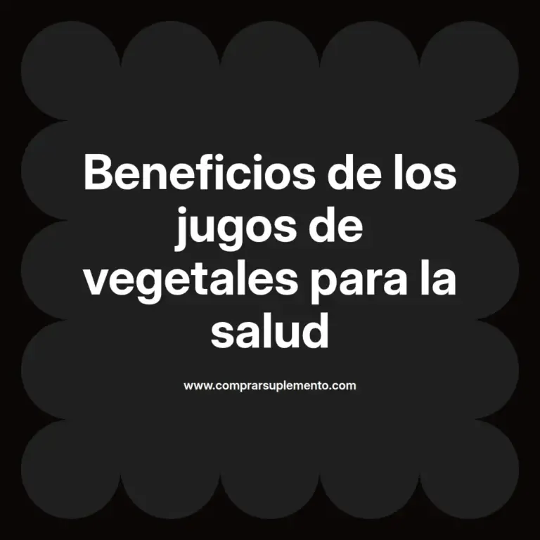 imagen destacada del post con un texto en el centro que dice Beneficios de los jugos de vegetales para la salud y abajo del texto aparece el nombre del autor Omar Obando