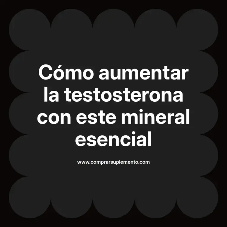 imagen destacada del post con un texto en el centro que dice Cómo aumentar la testosterona con este mineral esencial y abajo del texto aparece el nombre del autor Omar Obando