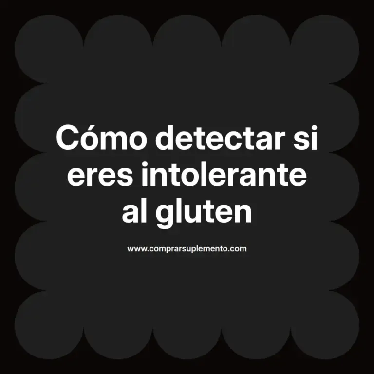 imagen destacada del post con un texto en el centro que dice Cómo detectar si eres intolerante al gluten y abajo del texto aparece el nombre del autor Omar Obando