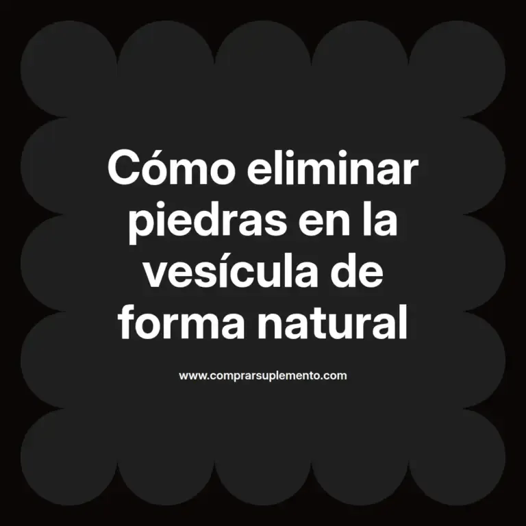 imagen destacada del post con un texto en el centro que dice Cómo eliminar piedras en la vesícula de forma natural y abajo del texto aparece el nombre del autor Omar Obando