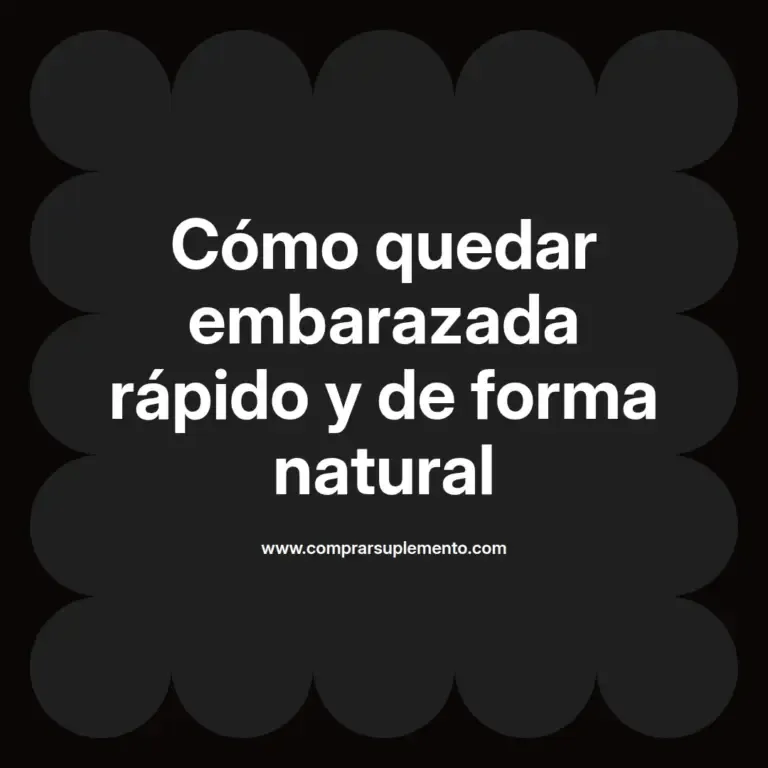 imagen destacada del post con un texto en el centro que dice Cómo quedar embarazada rápido y de forma natural y abajo del texto aparece el nombre del autor Omar Obando