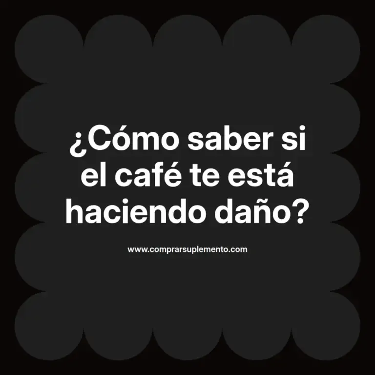imagen destacada del post con un texto en el centro que dice ¿Cómo saber si el café te está haciendo daño? y abajo del texto aparece el nombre del autor Omar Obando