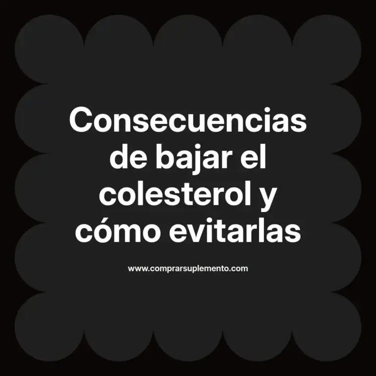 imagen destacada del post con un texto en el centro que dice Consecuencias de bajar el colesterol y cómo evitarlas y abajo del texto aparece el nombre del autor Omar Obando