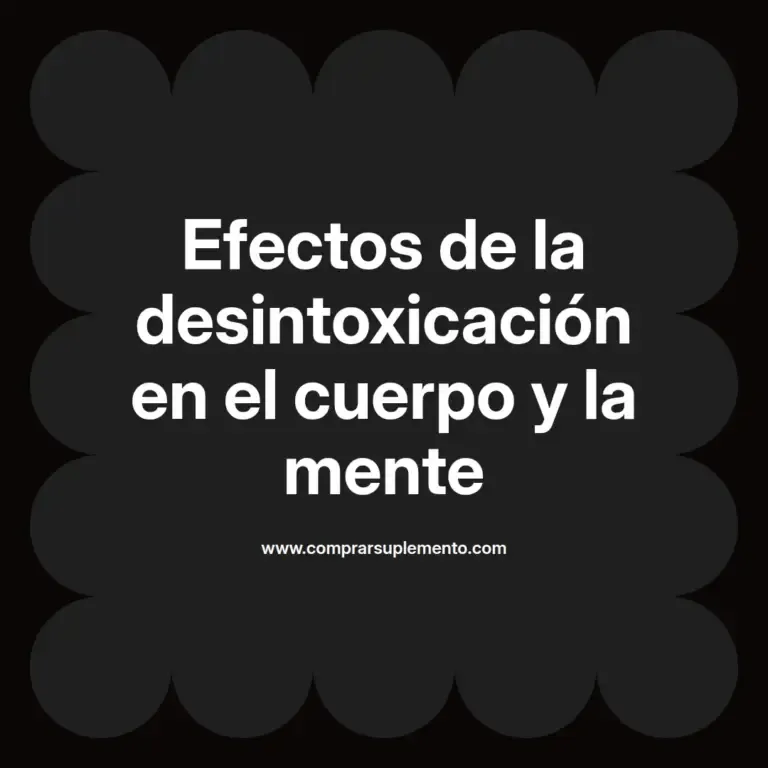 imagen destacada del post con un texto en el centro que dice Efectos de la desintoxicación en el cuerpo y la mente y abajo del texto aparece el nombre del autor Omar Obando