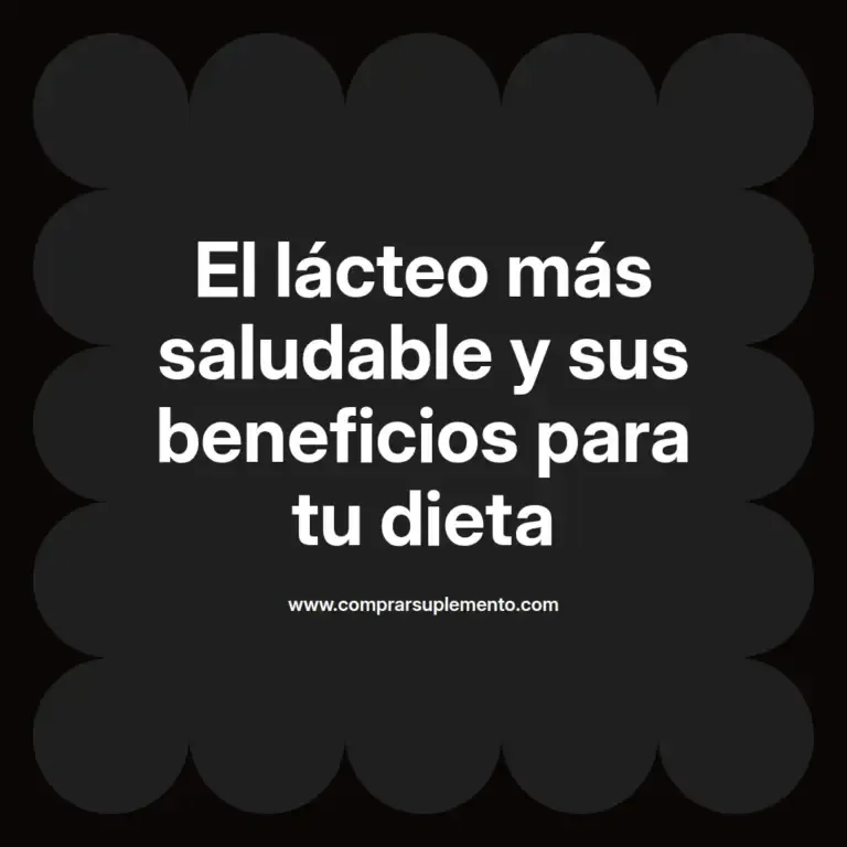imagen destacada del post con un texto en el centro que dice El lácteo más saludable y sus beneficios para tu dieta y abajo del texto aparece el nombre del autor Omar Obando