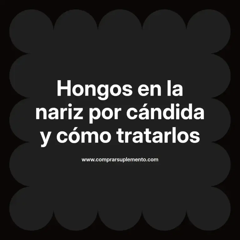 imagen destacada del post con un texto en el centro que dice Hongos en la nariz por cándida y cómo tratarlos y abajo del texto aparece el nombre del autor Omar Obando