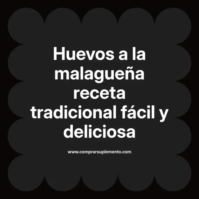 imagen destacada del post con un texto en el centro que dice Huevos a la malagueña receta tradicional fácil y deliciosa y abajo del texto aparece el nombre del autor Omar Obando