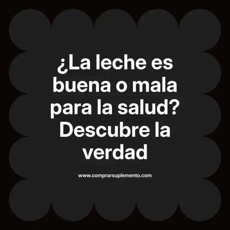 imagen destacada del post con un texto en el centro que dice ¿La leche es buena o mala para la salud? Descubre la verdad y abajo del texto aparece el nombre del autor Omar Obando