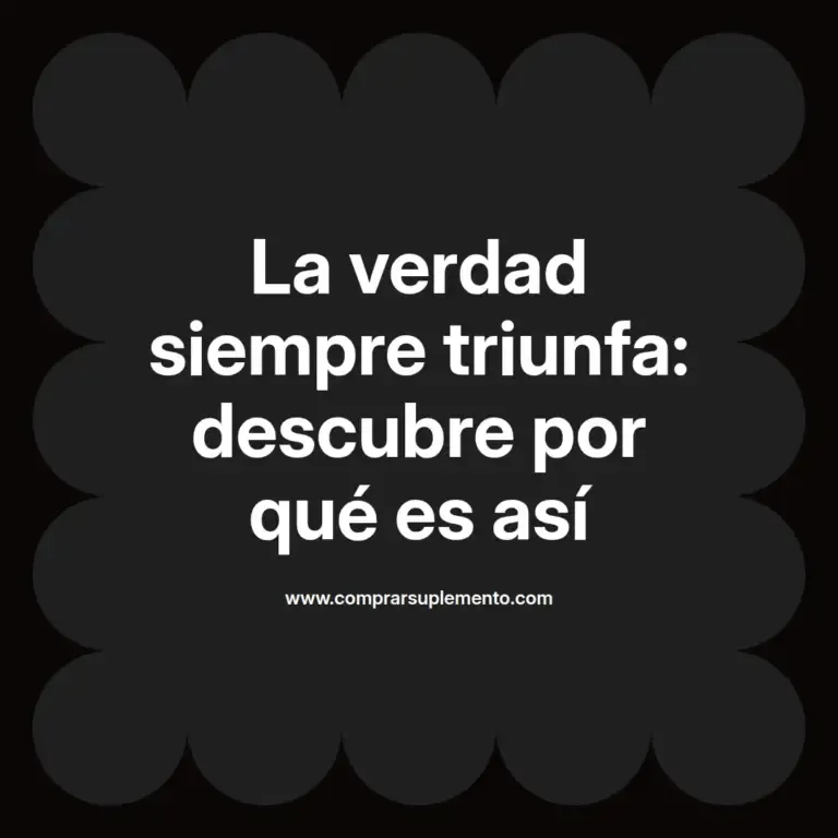 imagen destacada del post con un texto en el centro que dice La verdad siempre triunfa: descubre por qué es así y abajo del texto aparece el nombre del autor Omar Obando