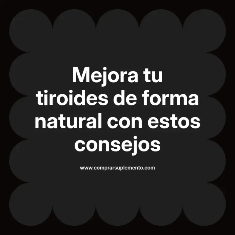 imagen destacada del post con un texto en el centro que dice Mejora tu tiroides de forma natural con estos consejos y abajo del texto aparece el nombre del autor Omar Obando