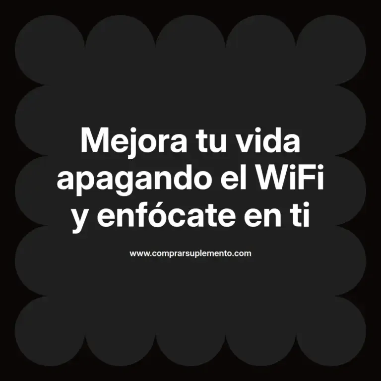 imagen destacada del post con un texto en el centro que dice Mejora tu vida apagando el WiFi y enfócate en ti y abajo del texto aparece el nombre del autor Omar Obando