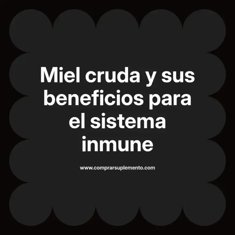 imagen destacada del post con un texto en el centro que dice Miel cruda y sus beneficios para el sistema inmune y abajo del texto aparece el nombre del autor Omar Obando
