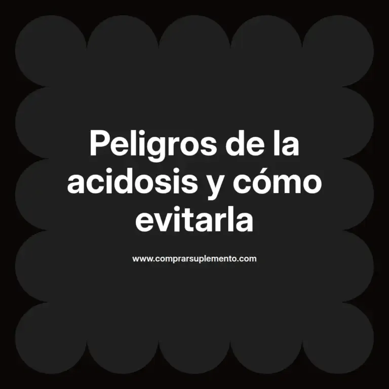 imagen destacada del post con un texto en el centro que dice Peligros de la acidosis y cómo evitarla y abajo del texto aparece el nombre del autor Omar Obando