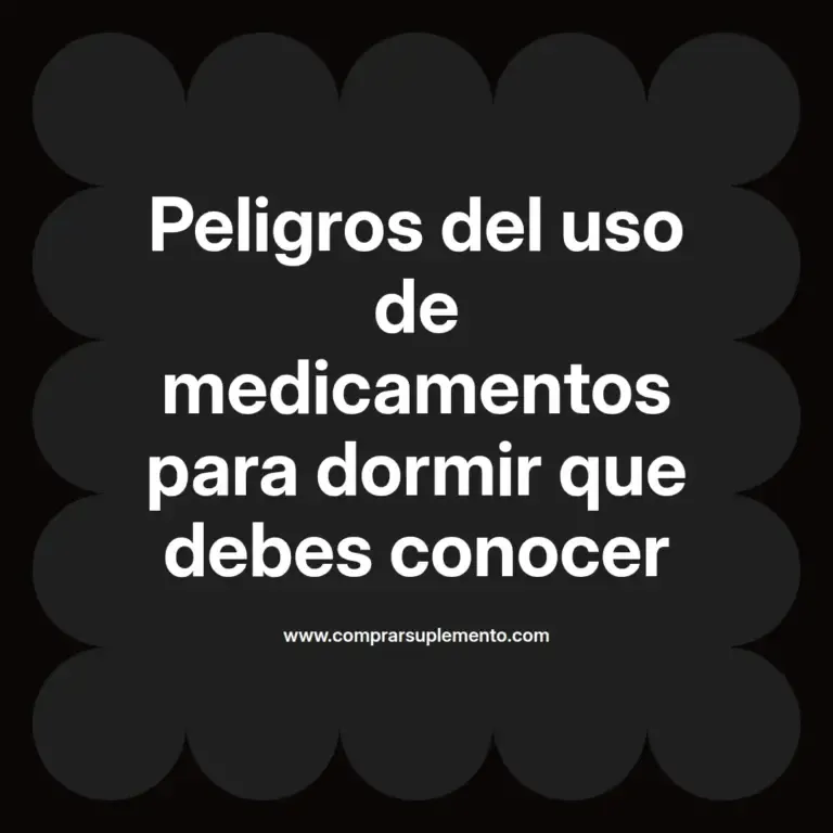 imagen destacada del post con un texto en el centro que dice Peligros del uso de medicamentos para dormir que debes conocer y abajo del texto aparece el nombre del autor Omar Obando
