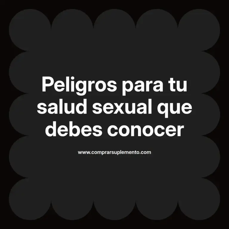 imagen destacada del post con un texto en el centro que dice Peligros para tu salud sexual que debes conocer y abajo del texto aparece el nombre del autor Omar Obando