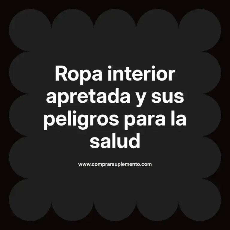 imagen destacada del post con un texto en el centro que dice Ropa interior apretada y sus peligros para la salud y abajo del texto aparece el nombre del autor Omar Obando