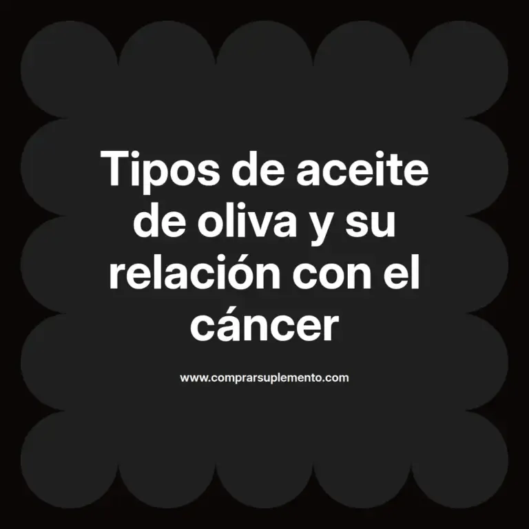 imagen destacada del post con un texto en el centro que dice Tipos de aceite de oliva y su relación con el cáncer y abajo del texto aparece el nombre del autor Omar Obando