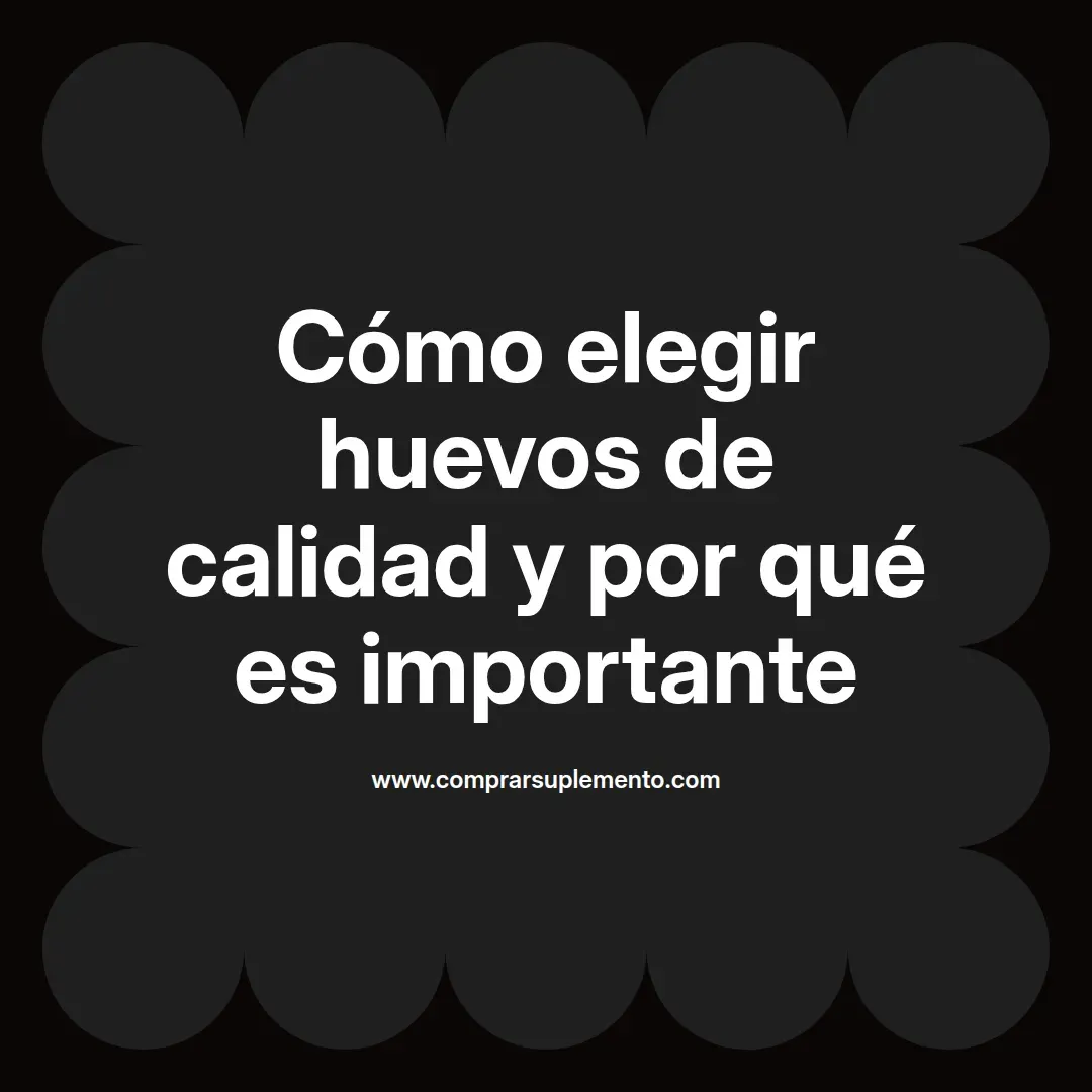 Cómo elegir huevos de calidad y por qué es importante