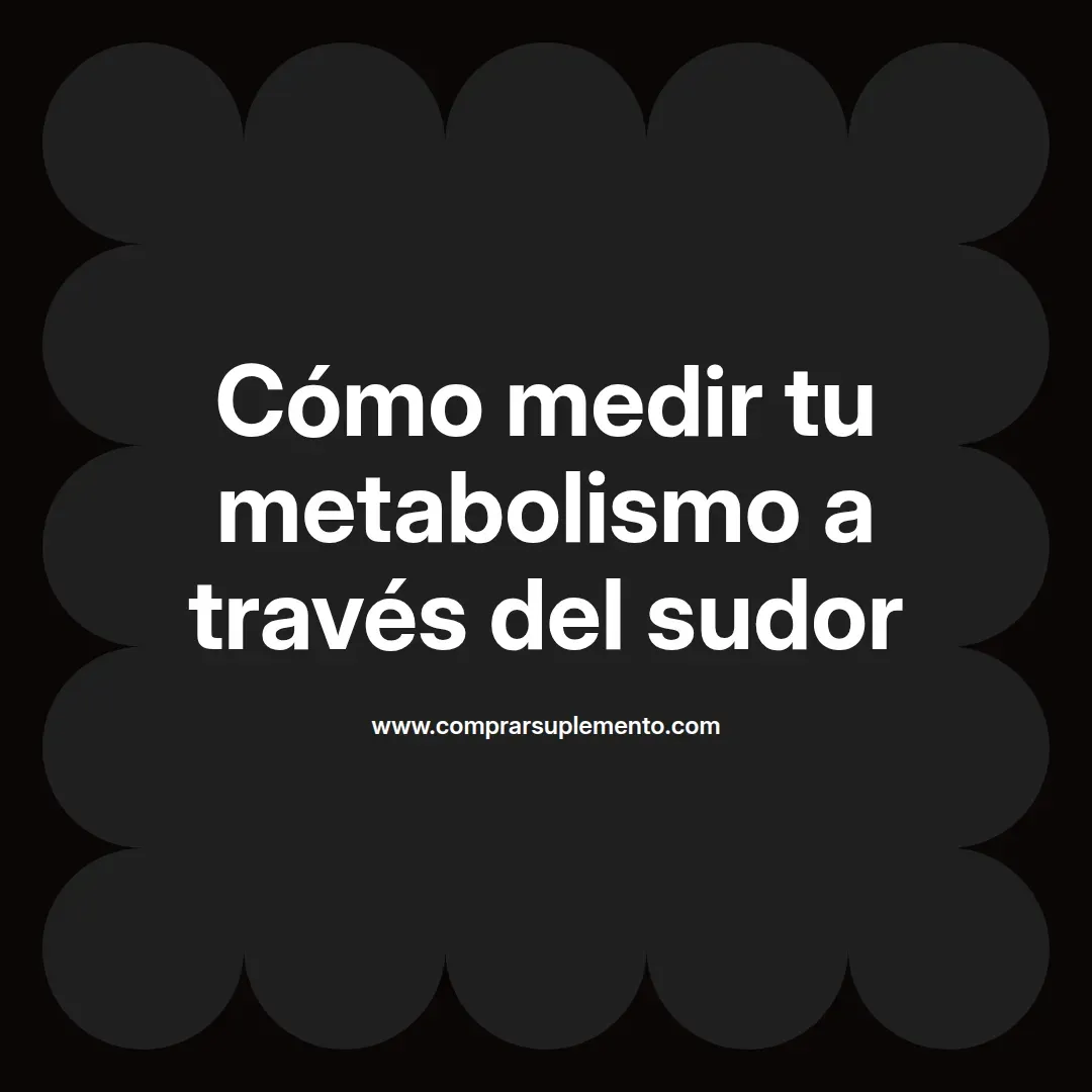 Cómo medir tu metabolismo a través del sudor