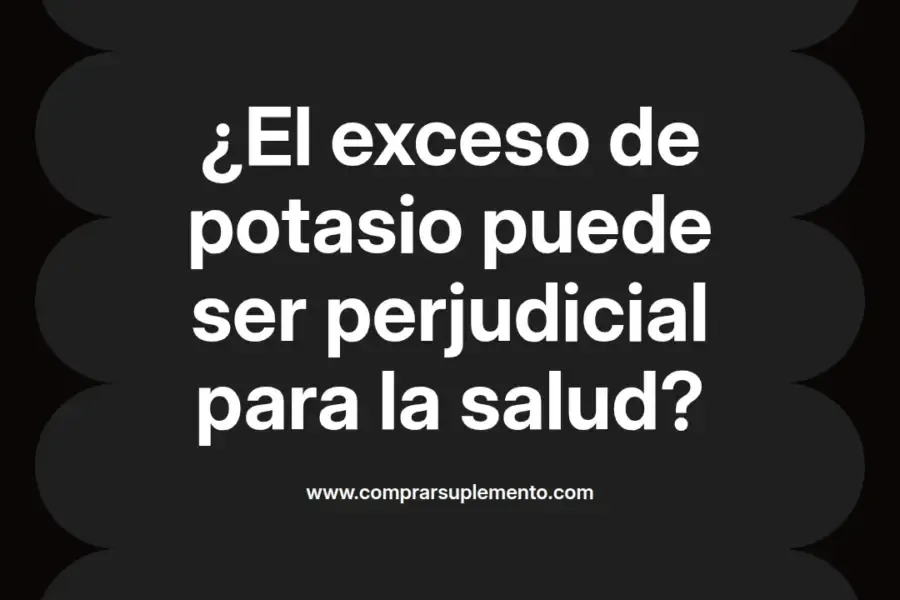 imagen destacada del post con un texto en el centro que dice ¿El exceso de potasio puede ser perjudicial para la salud? y abajo del texto aparece el nombre del autor Omar Obando