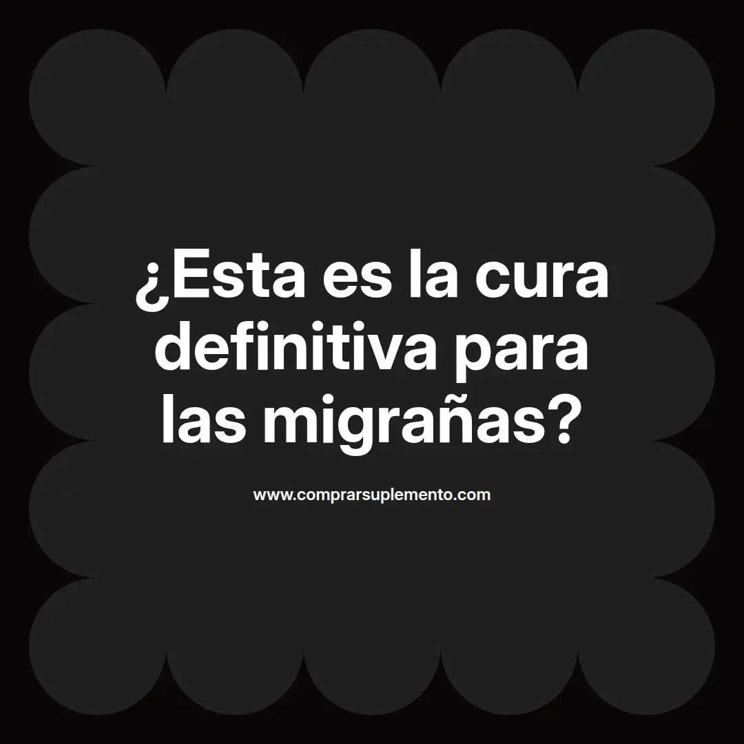 ¿Esta es la cura definitiva para las migrañas?