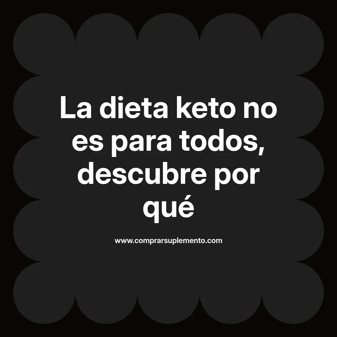 La dieta keto no es para todos, descubre por qué