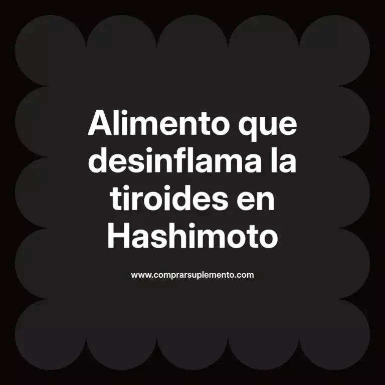 imagen destacada del post con un texto en el centro que dice Alimento que desinflama la tiroides en Hashimoto y abajo del texto aparece el nombre del autor Omar Obando