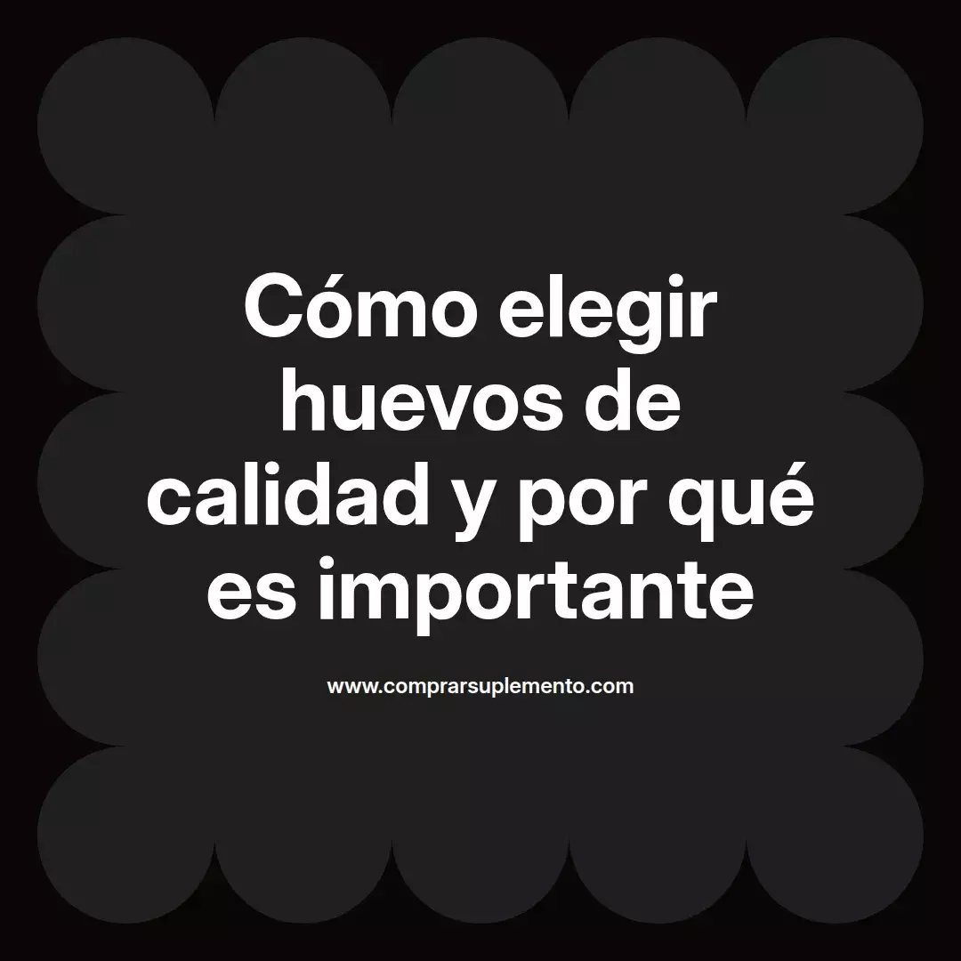 Cómo elegir huevos de calidad y por qué es importante