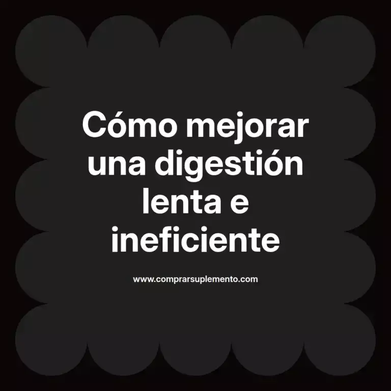 imagen destacada del post con un texto en el centro que dice Cómo mejorar una digestión lenta e ineficiente y abajo del texto aparece el nombre del autor Omar Obando
