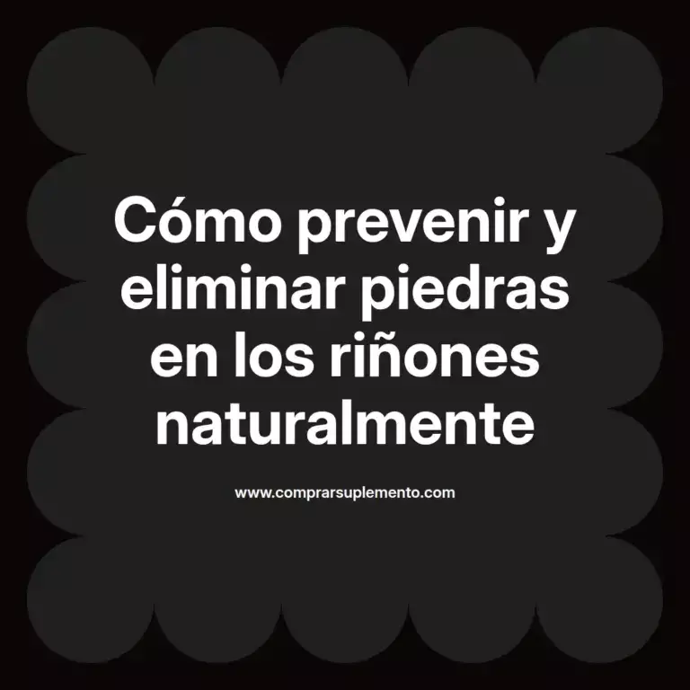 imagen destacada del post con un texto en el centro que dice Cómo prevenir y eliminar piedras en los riñones naturalmente y abajo del texto aparece el nombre del autor Omar Obando