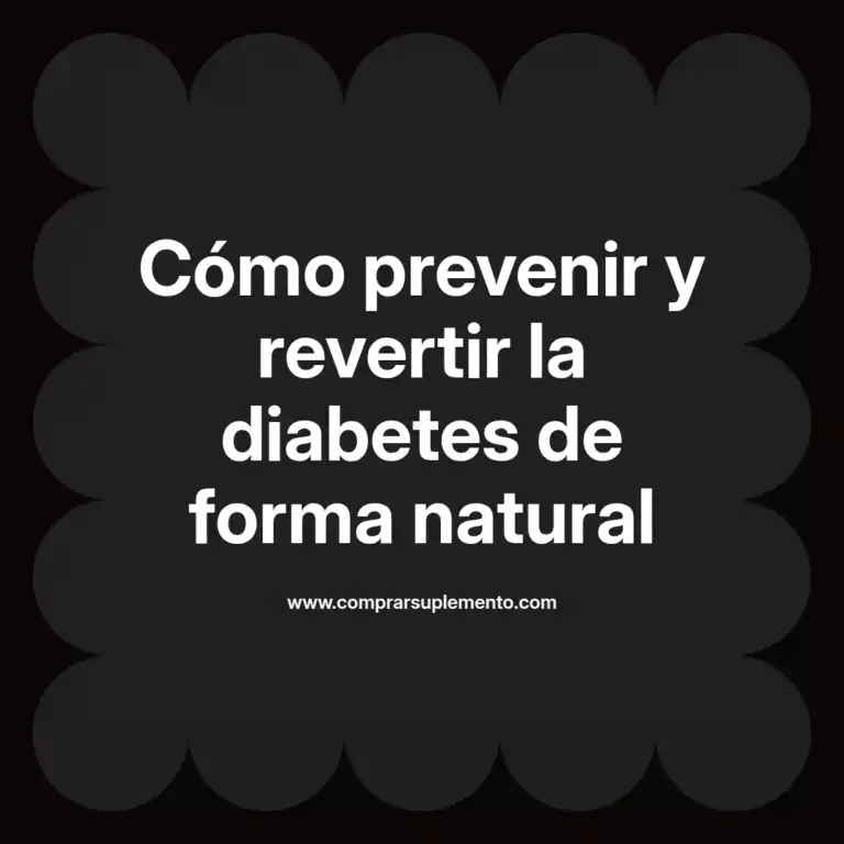 imagen destacada del post con un texto en el centro que dice Cómo prevenir y revertir la diabetes de forma natural y abajo del texto aparece el nombre del autor Omar Obando