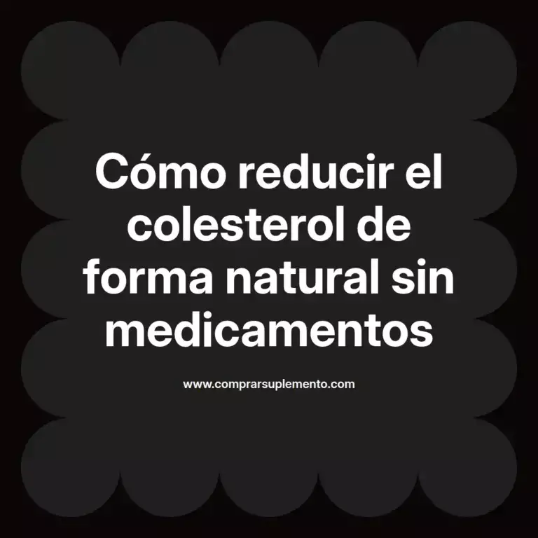 imagen destacada del post con un texto en el centro que dice Cómo reducir el colesterol de forma natural sin medicamentos y abajo del texto aparece el nombre del autor Omar Obando