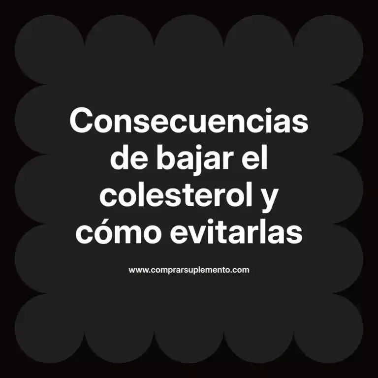 imagen destacada del post con un texto en el centro que dice Consecuencias de bajar el colesterol y cómo evitarlas y abajo del texto aparece el nombre del autor Omar Obando