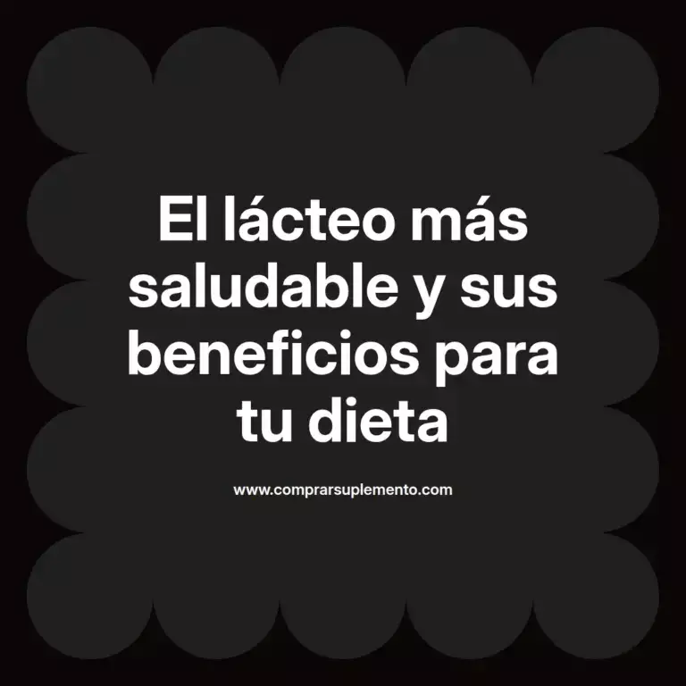 imagen destacada del post con un texto en el centro que dice El lácteo más saludable y sus beneficios para tu dieta y abajo del texto aparece el nombre del autor Omar Obando