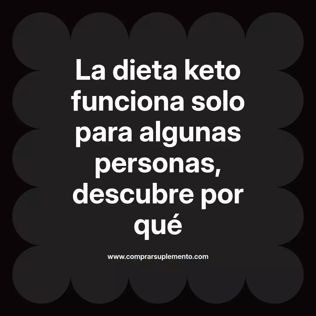 La dieta keto funciona solo para algunas personas, descubre por qué