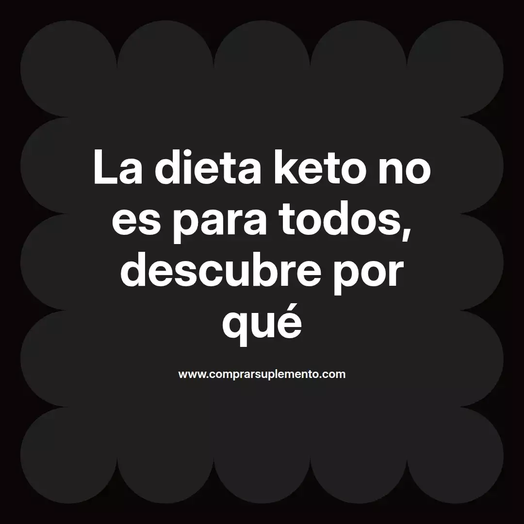 La dieta keto no es para todos, descubre por qué