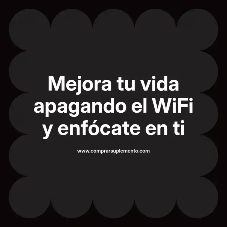 imagen destacada del post con un texto en el centro que dice Mejora tu vida apagando el WiFi y enfócate en ti y abajo del texto aparece el nombre del autor Omar Obando