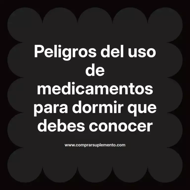 imagen destacada del post con un texto en el centro que dice Peligros del uso de medicamentos para dormir que debes conocer y abajo del texto aparece el nombre del autor Omar Obando