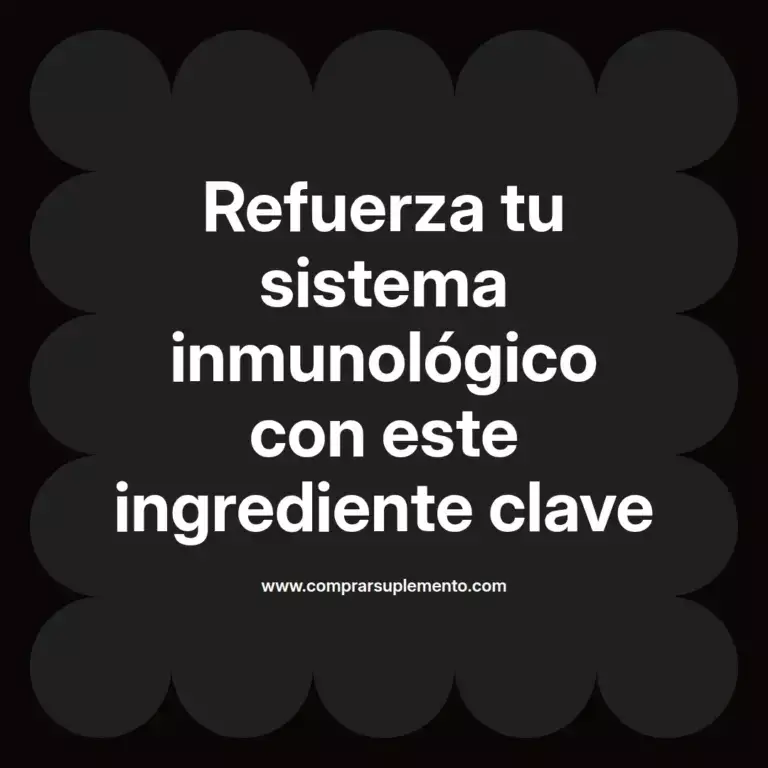 imagen destacada del post con un texto en el centro que dice Refuerza tu sistema inmunológico con este ingrediente clave y abajo del texto aparece el nombre del autor Omar Obando