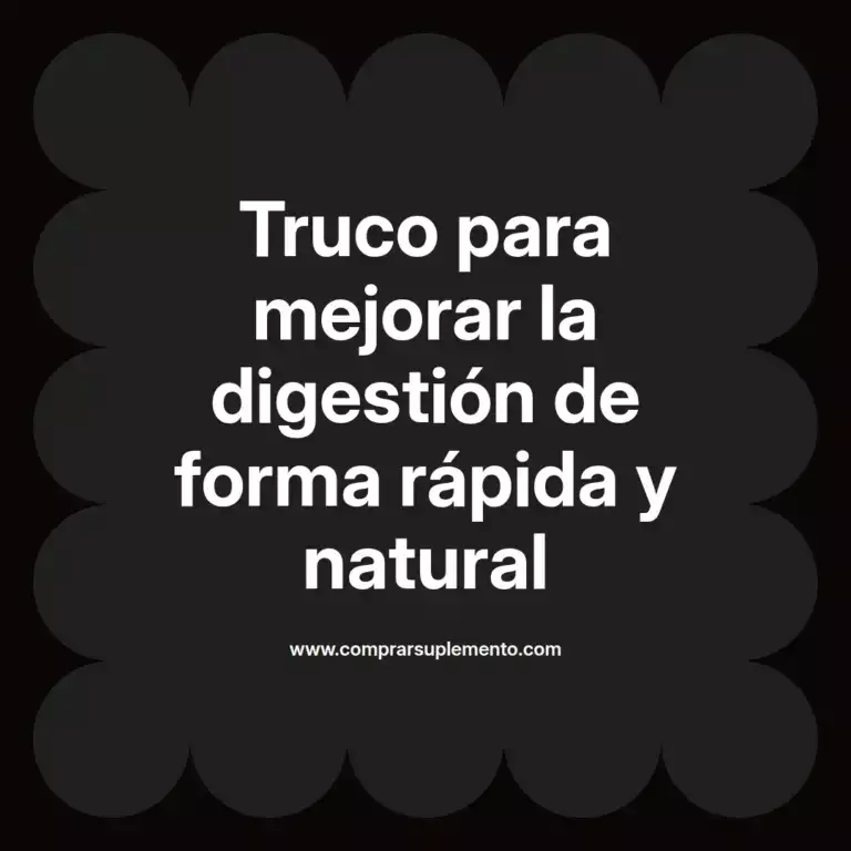 imagen destacada del post con un texto en el centro que dice Truco para mejorar la digestión de forma rápida y natural y abajo del texto aparece el nombre del autor Omar Obando